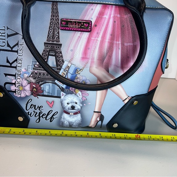 MUST SELL ASAP! Nicole Lee Chic Nikky American Girl Bag / Purse /Tote with Flaws - Picture 4 of 16